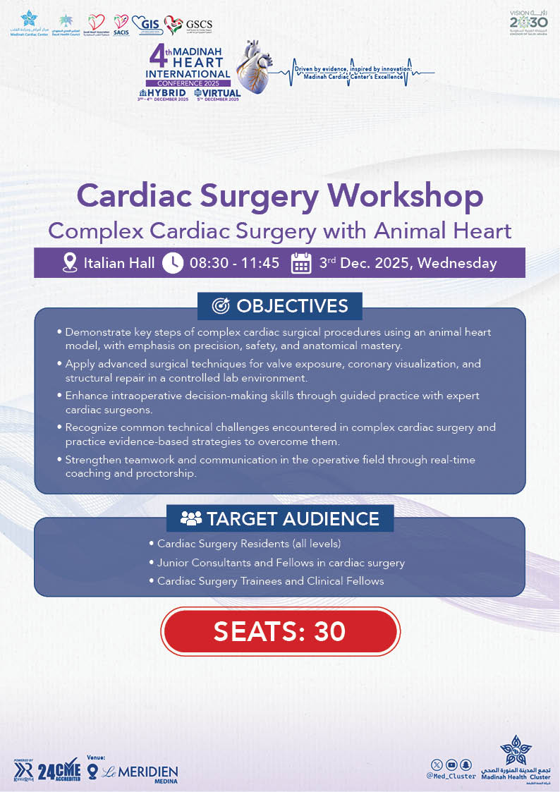 Cardiac Surgery Workshop2
