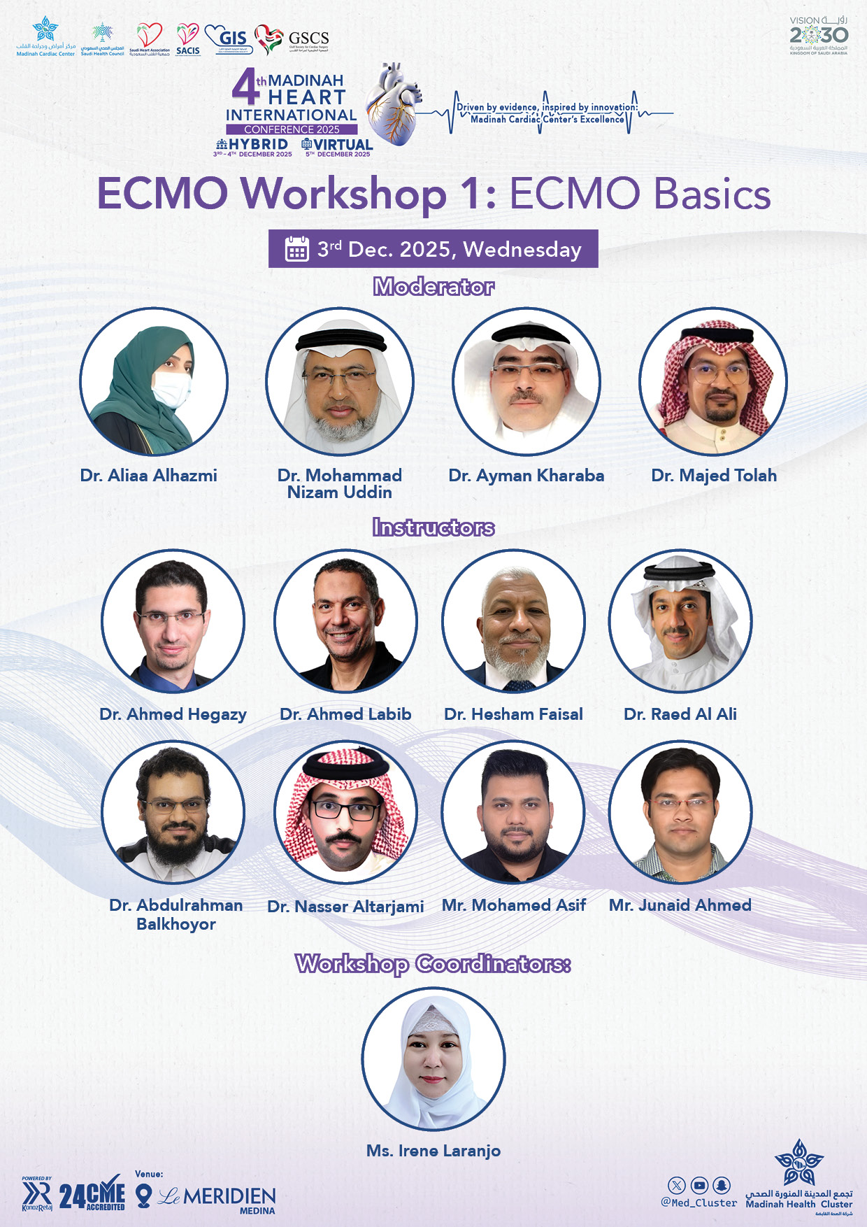 ECMO 1 Workshops