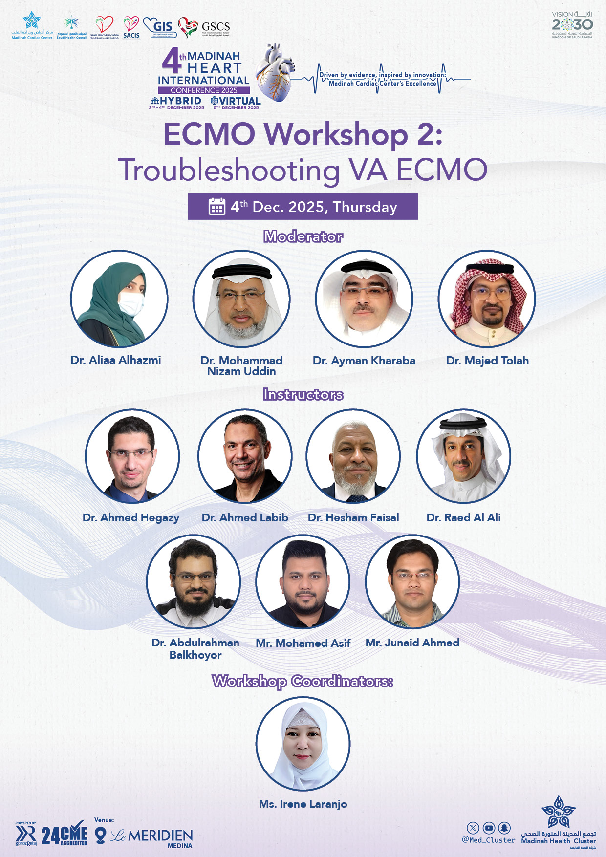 ECMO 2 Workshops