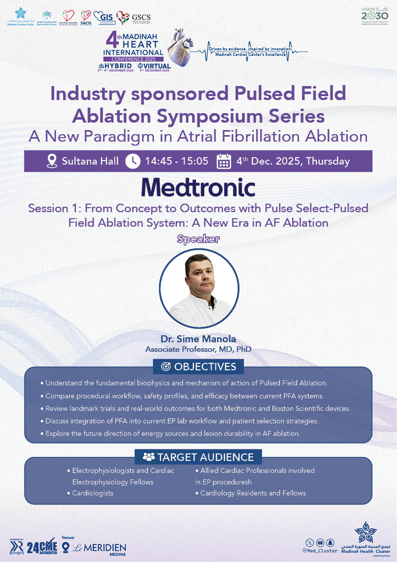Industry Sponsored Session 1 Medtronic